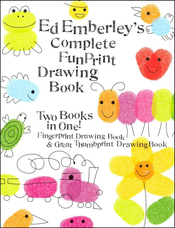Ed Emberley's Complete FunPrint Drawing Book - Wet Paint Artists
