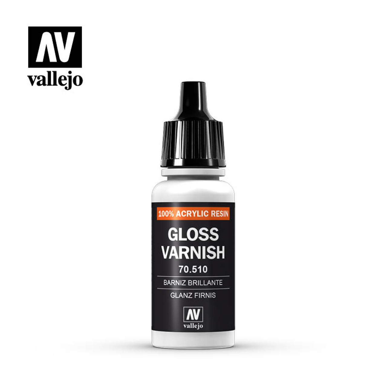 Vallejo Acrylic Gloss Varnish 17ml - Wet Paint Artists' Materials
