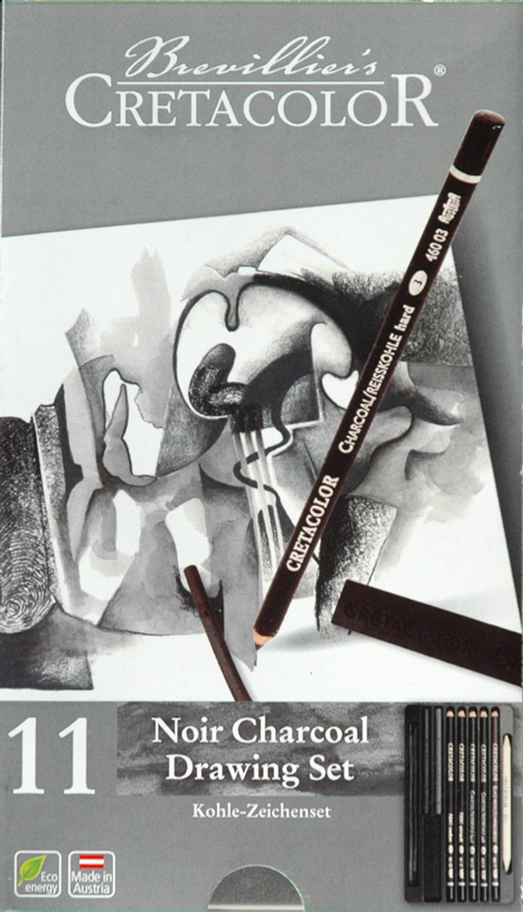 Cretacolor Charcoal Drawing Pocket Set