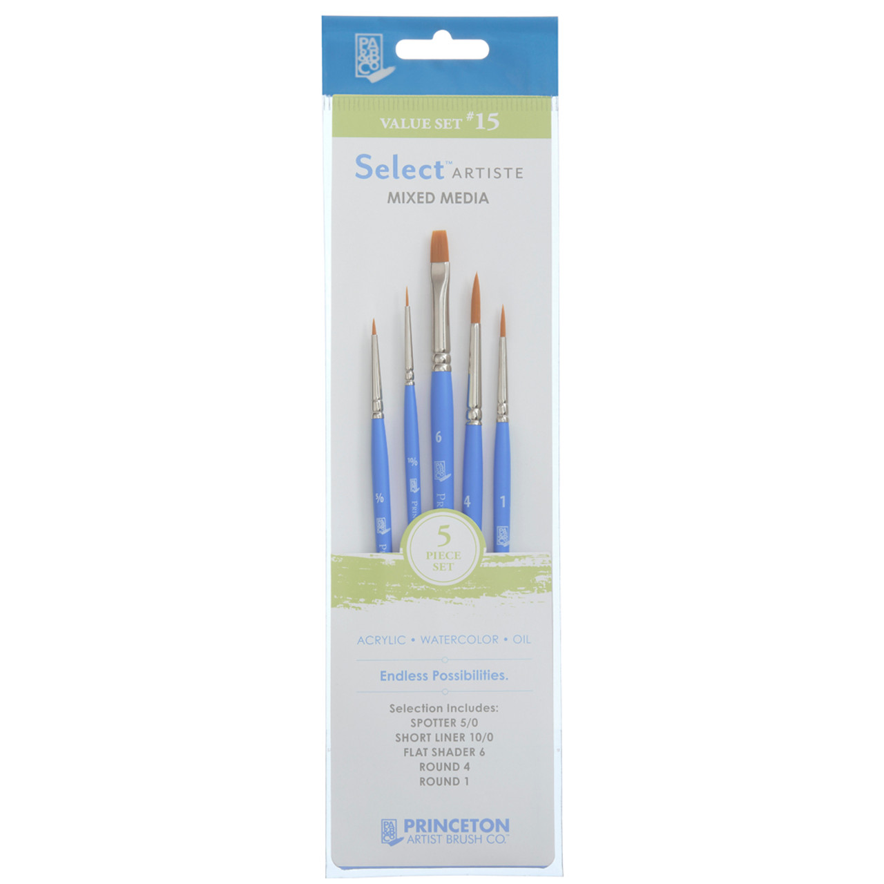 Princeton Value Brush Set #3