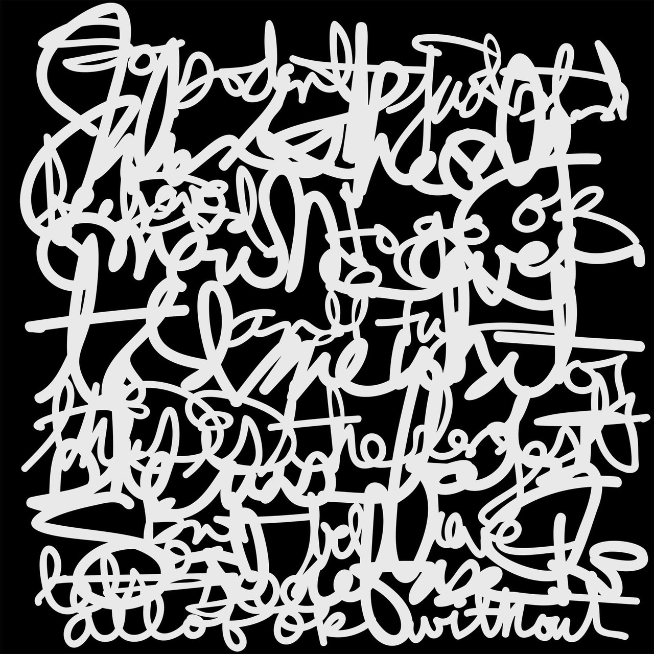 stencil for writing