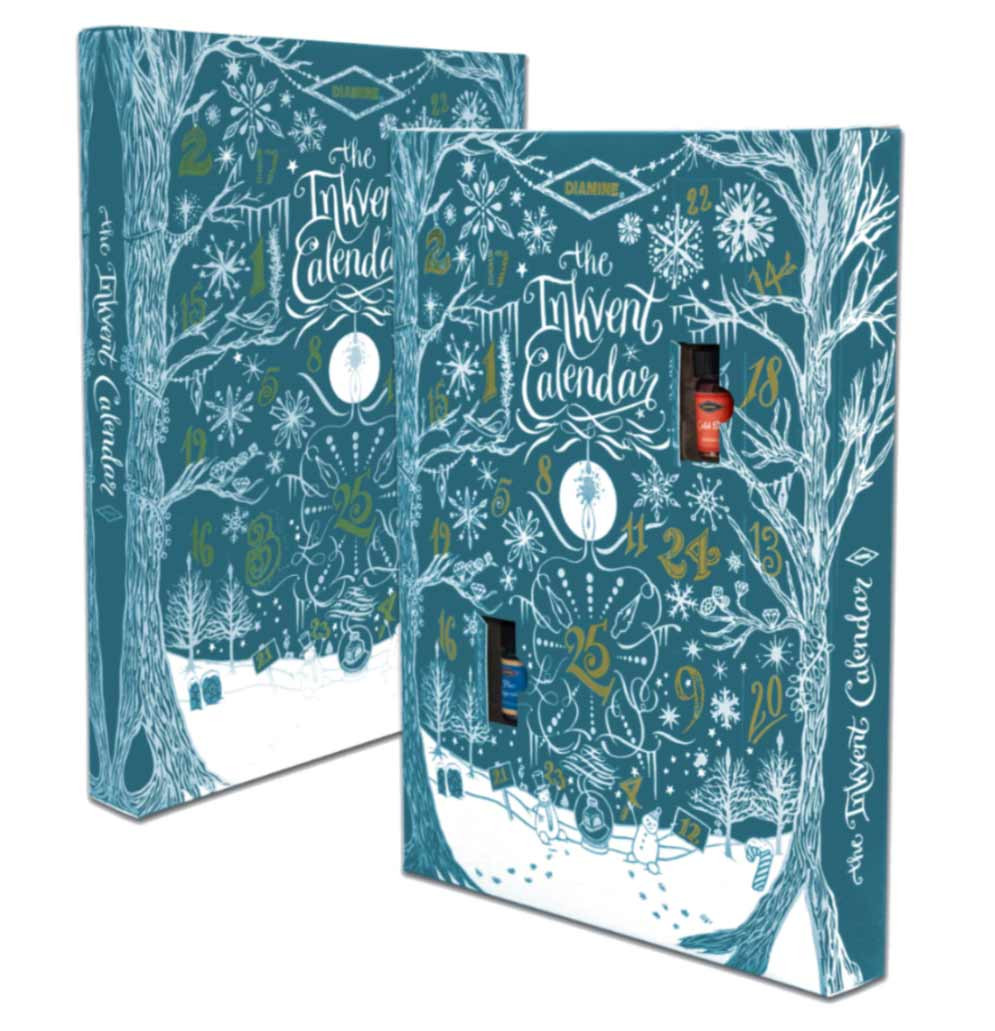 ダイアミンDIAMINE The Inkvent Calendar 2025 Diamine InkVent Calendar 2025 - Wet Paint Artists' Materials and