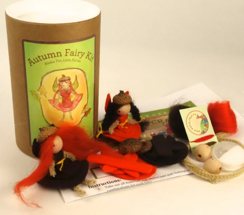 Pied Piper Crafts Fairy Kit Autumn - Wet Paint Artists' Materials and ...