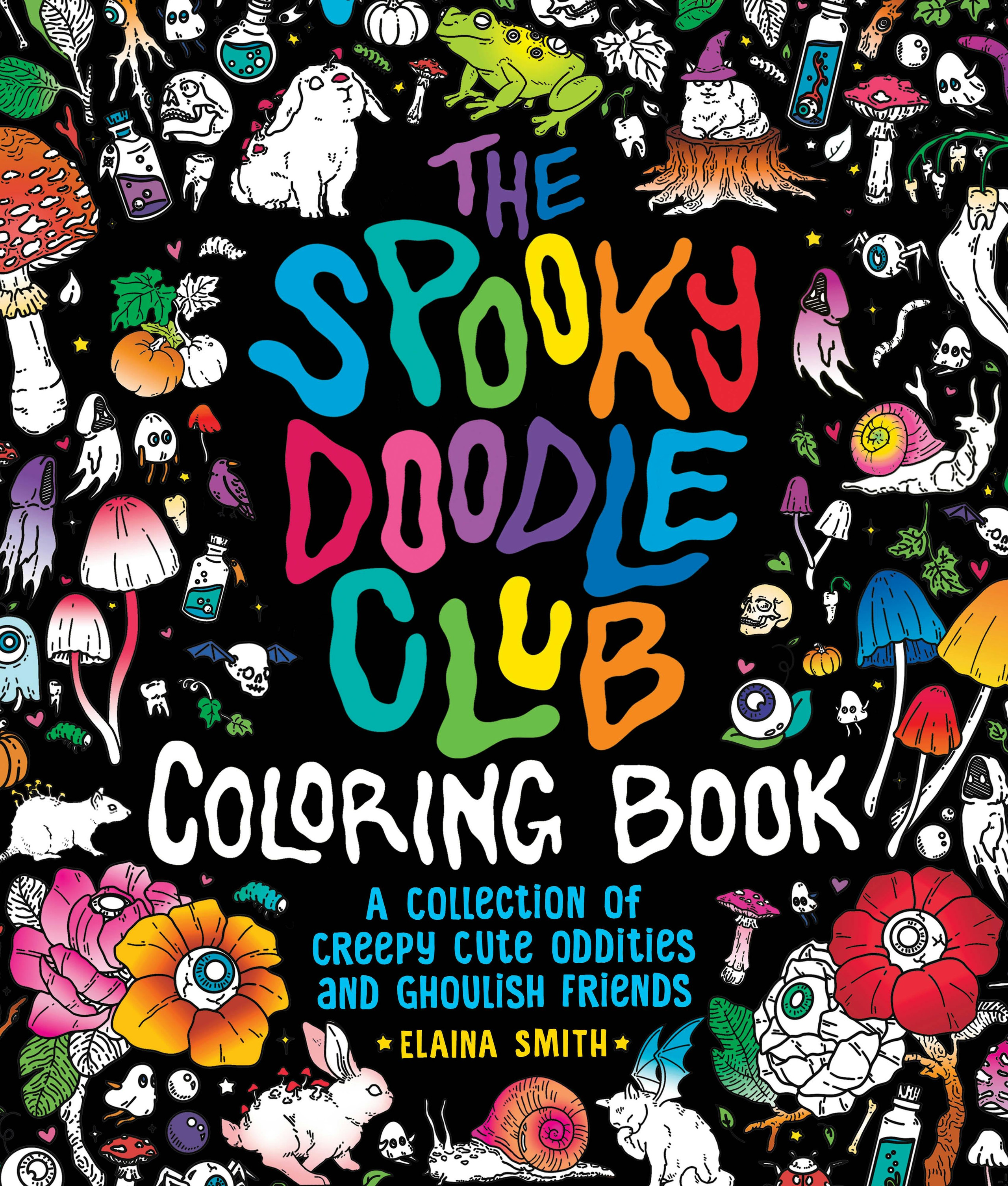The Spooky Doodle Club Coloring Book - Wet Paint Artists' Materials and ...