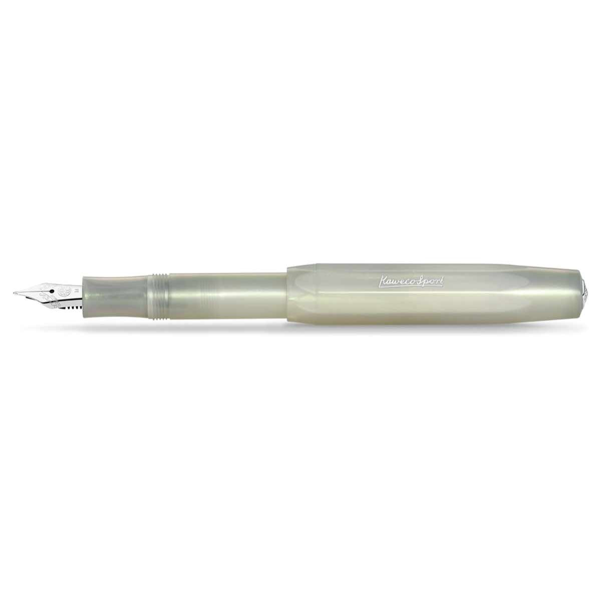 Kaweco Lunar Sport Fountain Pen Light Green EF - Wet Paint Artists ...