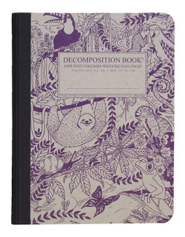 Michael Roger Press Decomposition Ruled Notebook Rainforest