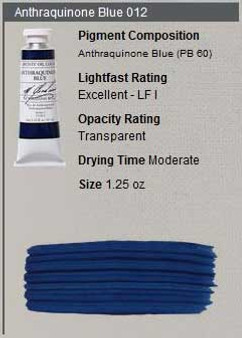 M. Graham Oil 1.25oz Series 5: Anthraquinone Blue