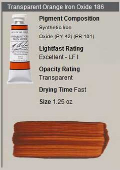 M. Graham Oil 1.25oz Series 3: Transparent Orange Iron