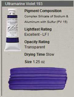 M. Graham Oil 1.25oz Series 2: Ultramarine Violet