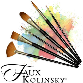 Faux Kolinsky Round size 00