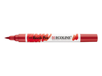 Talens Ecoline Watercolor Brush Pen Scarlet