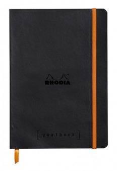 Rhodia Goalbook 6x8.25" Dot Black