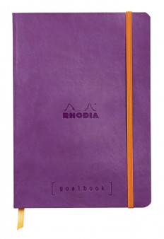 Rhodia Goalbook 6x8.25" Dot Purple