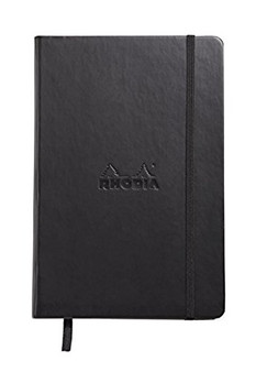 Rhodia Webnotebook Dot 5.5x8.5 Black Cover
