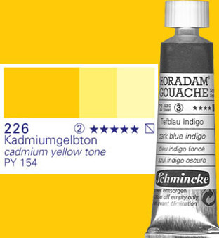 Schmincke Horadam Gouache 15ml Cadmium Yellow Tone