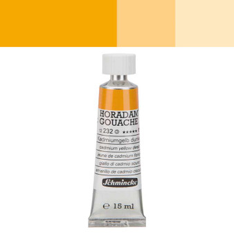 Schmincke Horadam Gouache 15ml Cadmium Yellow Deep