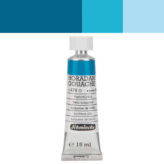 Schmincke Horadam Gouache 15ml Helio Turquoise