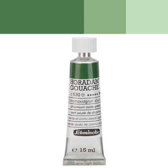 Schmincke Horadam Gouache 15ml Chromium Oxide Green