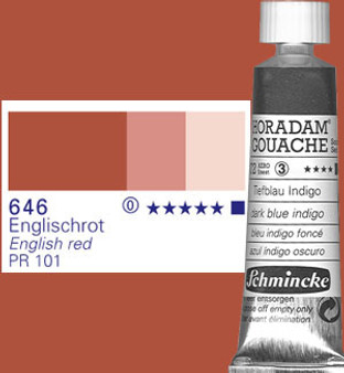 Schmincke Horadam Gouache 15ml English Red