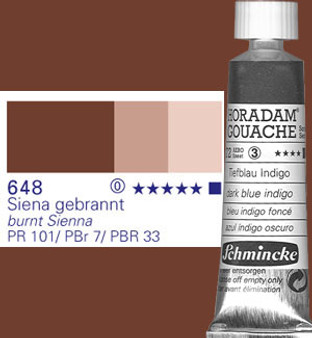 Schmincke Horadam Gouache 15ml Burnt Sienna