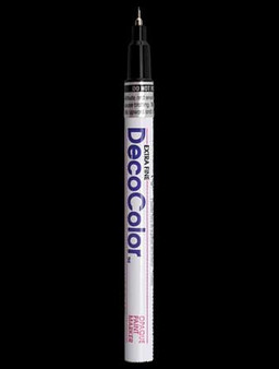 Marvy Uchida DecoColor Paint Marker Extra-Fine Black