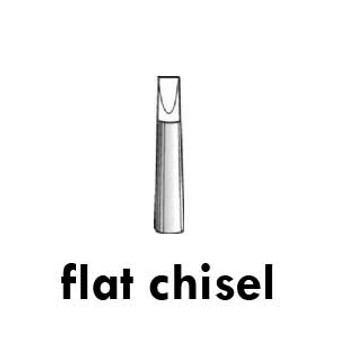 Clay Shaper Extra-Firm Flat Chisel #0