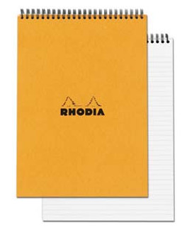 Rhodia Wire Topbound 8.25x12 Lined