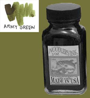 Noodler's Forest Green Fountain Pen Ink 3oz - Abino Mills