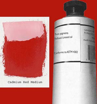 Gamblin Artists Oil Color 150ml Series 5: Cadmium Red Medium