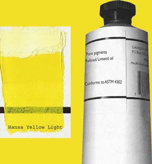 Gamblin Artists Oil Color 150ml Series 3: Hansa Yellow Light