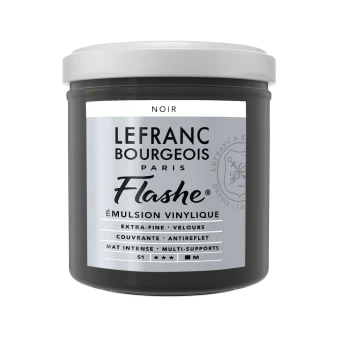 Lefranc & Bourgeois Flashe Vinyl 125ml Black