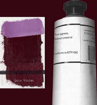 Gamblin Artists Oil Color 150ml Series 3: Quinacridone Violet