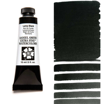 Daniel Smith Extra-Fine Watercolor 15ml Lamp Black