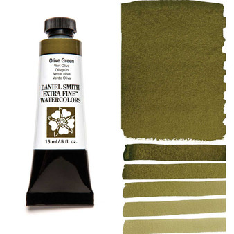 Daniel Smith Extra-Fine Watercolor 15ml Olive Green