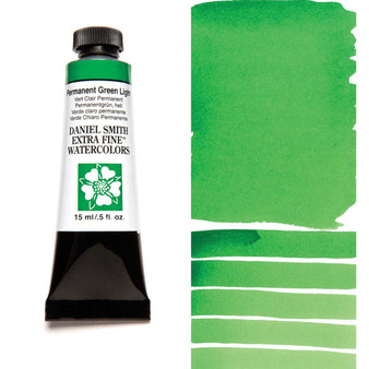 Daniel Smith Extra-Fine Watercolor 15ml Permanent Green Light