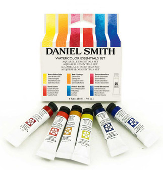 Daniel Smith Essential 6 Color 5ml Tube Watercolor Set