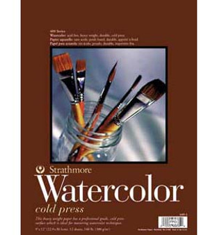 Strathmore Watercolor Pad 400 130lb 5.5x8.5