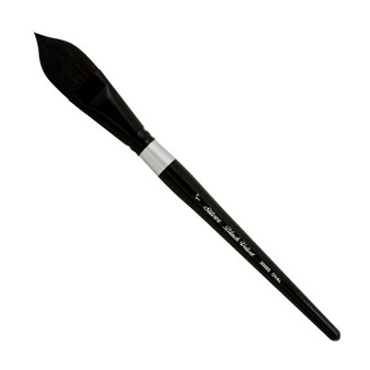 Silver Brush Black Velvet Watercolor Brush Oval Wash 1-Inch