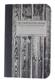 Michael Roger Press Decomposition Pocket Notebook Ruled Beachwood