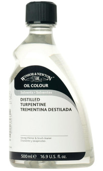 Winsor & Newton English Distilled Turpentine 500ml