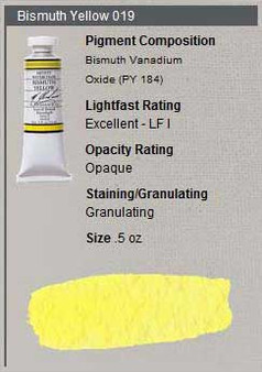 M. Graham Watercolor Series 2: 15ml Bismuth Yellow