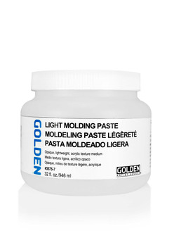 Golden Artist Colors Acrylic Paste: 32oz Light Molding Paste