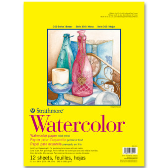 Strathmore Watercolor Pad 300 140lb 11x15