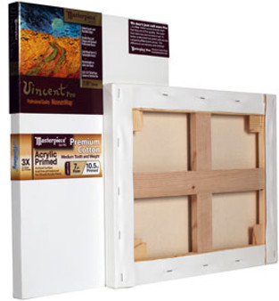 Masterpiece Vincent Pro Monterey Acrylic Primed Cotton Canvas 7oz 5x5