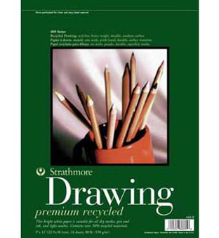 Strathmore Drawing Pad 400 Recycled 11x14