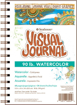 Strathmore Visual Journal Watercolor 90# 5.5x8