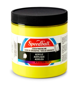 Speedball Screen Ink Acrylic 8oz Process Yellow