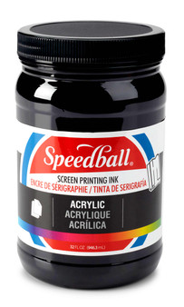 Speedball Screen Ink Acrylic 32oz Black