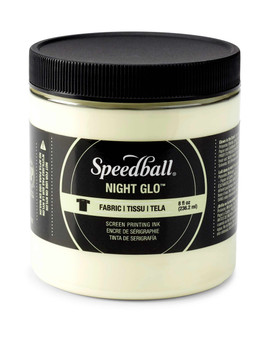 Speedball Screen Ink Fabric Glo 8oz White