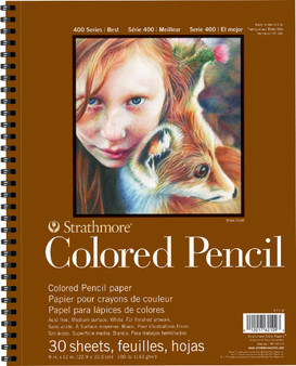 Strathmore 400 Series Colored Pencil Pad 11x14